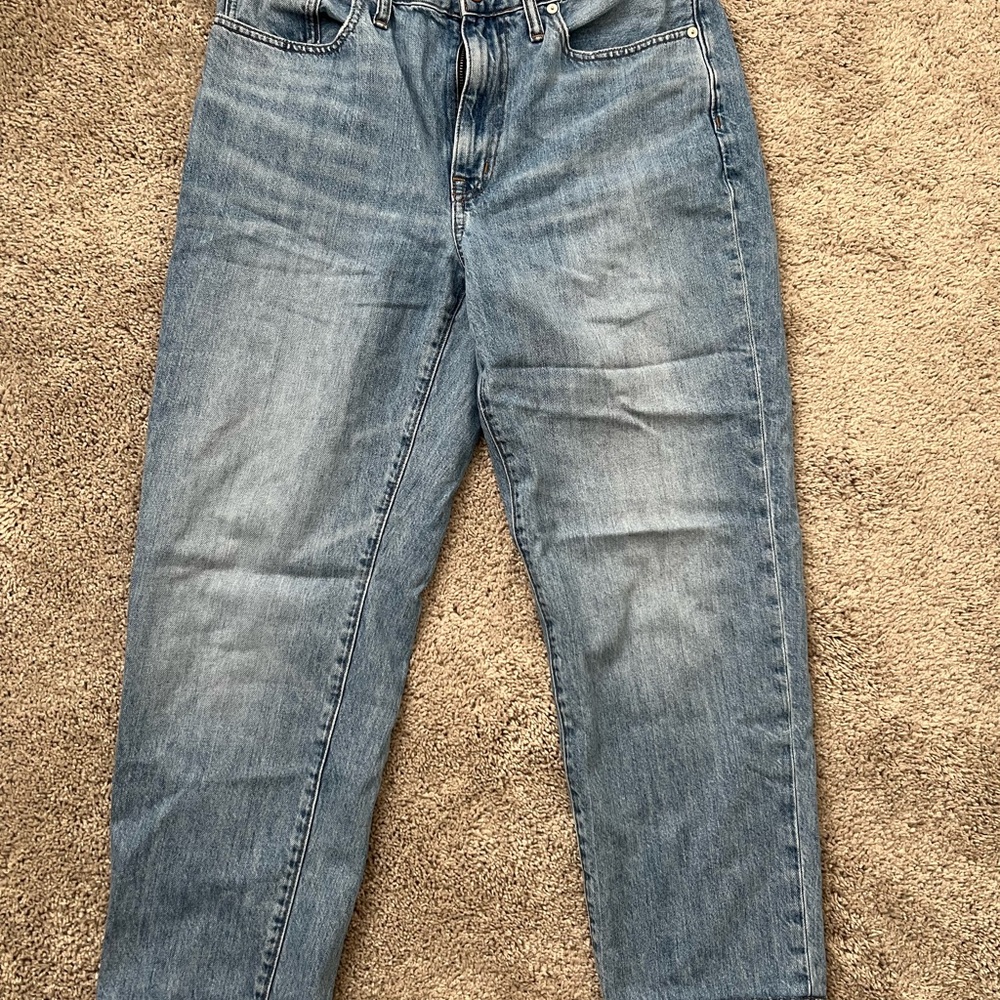 Madewell slouchy boyfriend jean